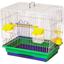 Клетка для птиц Лорі Канар, цинк, 33х23х31 см, в ассортименте - миниатюра 3