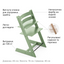 Набор Stokke Newborn Tripp Trapp Moss Green: стульчик и кресло для новорожденных (k.100130.52) - миниатюра 3