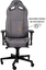 Геймерське крісло GT Racer чорне зі світло-сірим (X-8009 Fabric Light Gray/Black) - мініатюра 2