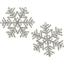 Снежинки декоративные Novogod'ko 12 см 2 шт. (974873) - миниатюра 1