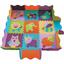 Дитячий ігровий килимок-пазл Baby Great Веселий зоопарк, з бортиком, 122х122 см (GB-M129А2E) - мініатюра 1