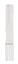 Расческа-планка Titania с пластиковой ручкой, 18,8 см, белый (1802-6 бел) - миниатюра 1
