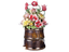 Декоративная фигурка Lefard Корзина с цветами, 12х12х18 см (461-225) - миниатюра 1