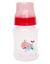 Пляшка для годування Курносики, з широкою шийкою, з силіконовою соскою, 250 мл, рожевий (7006 пик) - мініатюра 1