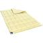 Одеяло шерстяное MirSon Carmela Hand Made Экстра Премиум №0342, летнее, 172x205 см, светло-желтое - миниатюра 1