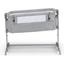 Приставне ліжечко-люлька Kinderkraft Neste Up Grey Light Melange світло-сіре (00000027309) - мініатюра 4