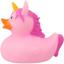 Игрушка для купания FunnyDucks Утка-единорог, розовая (2042) - миниатюра 3