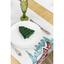 Доріжка гобеленова з велюром Прованс Святковий дім 100х35 см біла (31358) - мініатюра 5