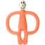 Игрушка-прорезыватель Matchstick Monkey Обезьянка, без хвоста, 11 см, оранжевая (MM-ONT-020) - миниатюра 1