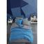 Комплект постельного белья Hobby Poplin Diamond Mavi евро голубо-серый (59778_2,0) - миниатюра 3