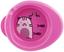Термоустойчивая тарелка Chicco Warmy Plate, розовый (16000.10) - миниатюра 1