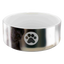 Миска для собак Trixie керамическая, 0,3 л / 12 см, серебристый с белым (25083 Trixie) - миниатюра 1