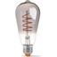 Світлодіодна лампа LED Videx Filament ST64FGD 4W E27 2100K дімерна графіт (VL-ST64FGD-042720 - мініатюра 2