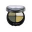 Палетка тіней для повік Flormar Quartet Eye Shadow, відтінок 403 (Green Garden), 12 г (8000019545076) - мініатюра 2