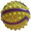 Игрушка для собак AnimAll Fun AGrizZzly Мяч с шипами S желтая 7 см - миниатюра 1