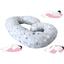 Подушка для беременных LightHouse Baby Seashell, 340х30 см, серая (602145) - миниатюра 2