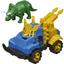 Ігровий набір Road Rippers машинка та динозавр Triceratops green (20074) - мініатюра 1