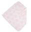 Полотенце с уголком Irya Bear, 75х75 см, розовый (svt-2000022257459) - миниатюра 1
