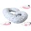 Подушка для вагітних LightHouse Baby Seashell, 340х30 см, сіра (602145) - мініатюра 2
