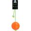 Мячик Liker 9 Lumi на шнуре, 9 см, оранжевый (6284) - миниатюра 1