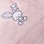 Полотенце с уголком Ceba Baby Tencel Line Bunny, 100х100 см, розовый (8971287) - миниатюра 2