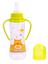Пляшечка для годування Baby Team, з ручками і силіконовою соскою, 250 мл, салатовий (1411_салатовый) - мініатюра 2