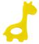 Прорізувач для зубів Курносики Жираф, каучук, жовтий (7048 жовт) - мініатюра 1
