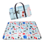 Вологостійкий килимок-сумка Supretto для пікніка, 145х130 см, кольоровий (7828) - мініатюра 1