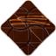 Шоколад Spell із шоколадною карамеллю, темний, 100 г (811246) - мініатюра 2