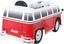Электромобиль Rollplay Микроавтобус VW bus T2 12V RC, на радиоуправлении, красный (39212) - миниатюра 3