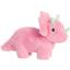 М'яка іграшка Aurora Eco Nation Трицератопс, 28 см, рожева (201013C) - мініатюра 3