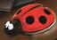 Нічний світильник DreamBaby Ladybug, червоний з чорним (F689) - мініатюра 6
