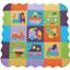 Дитячий ігровий килимок-пазл Baby Great Швидкий транспорт, з бортиком, 122х122 см (GB-M129V2Е) - мініатюра 1
