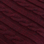 Плед Прованс Soft Косы, 180х140 см, цвет бордо (11679) - миниатюра 3
