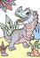 Волшебная водная раскраска Кристал Бук Динозавры, 8 страниц (F00024077) - мініатюра 2