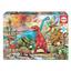 Пазл Educa Динозавры, 100 элементов (13179) - миниатюра 1