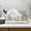 Сушилка для посуды МВМ My Home, с органайзером, белый (DR-02 WHITE) - миниатюра 4