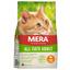 Сухий корм для дорослих котів усіх порід Mera All Cats Adult, з куркою, 10 кг (38445) - мініатюра 1