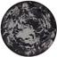 Тарілка Alba ceramics Graphite, 19 см, чорна (769-021) - мініатюра 1