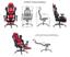 Геймерське крісло Special4you ExtremeRace з підставкою для ніг чорне з червоним (E4947) - мініатюра 15