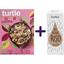 Сухий сніданок Turtle Кольорові кільця органічний без глютену 300 г + рисовий напій Via Mia з фундуком органічний 1 л - мініатюра 1