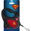 Поводок-рулетка для собак Waudog R-leash Супермен Лого Красный, светоотражающий, S, до 15 кг, 5 м, черный - миниатюра 3