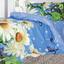 Комплект постельного белья Ярослав Бязь набивная t343 евро голубой (48251) - миниатюра 1