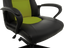 Геймерское кресло GT Racer черное с зеленым (X-2640 Black/Green) - миниатюра 6