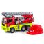 Пожежна машина Bruder MAN TGA, зі світло-звуковим модулем і шоломом (01760) - мініатюра 3