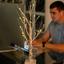 Дерево світлодіодне MBM My Home на підставці 60 см біле (DH-LAMP-01 WHITE) - мініатюра 7