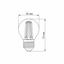 Светодиодная лампа Videx Filament 6 W E27 3000 K (VL-G45F-06273) - миниатюра 3