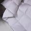 Одеяло пуховое MirSon Imperial Delight, зимнее, 110х140 см, белое с зеленым кантом - миниатюра 6