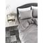 Комплект постельного белья LightHouse Sateen Stripe Grey евростандарт серый (603609_2,0) - миниатюра 10