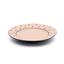 Тарілка обідня МВМ My Home, 23 см, рожева (KP-40 LIGHT PINK) - мініатюра 2